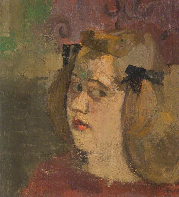 Girl with Bows in her Hair