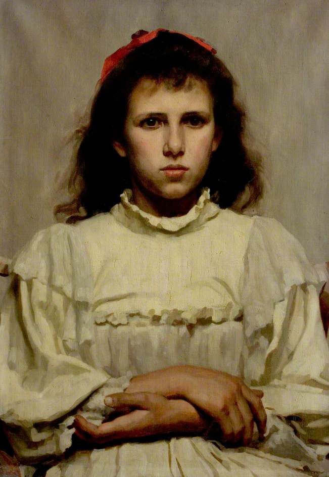 Girl with a Red Bow