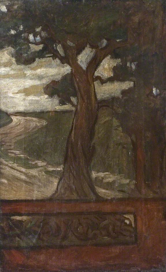 Tree, Idylls of the King (right panel)