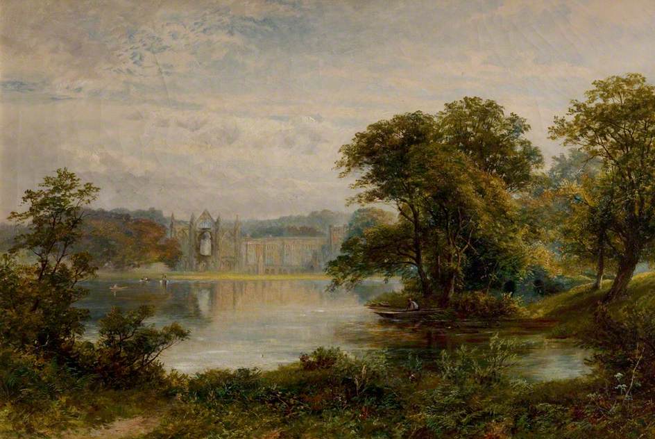 Newstead Abbey, Nottinghamshire, View from the Lake