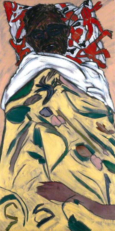 R. B. Kitaj ('Self-Portrait: Hockney Pillow')