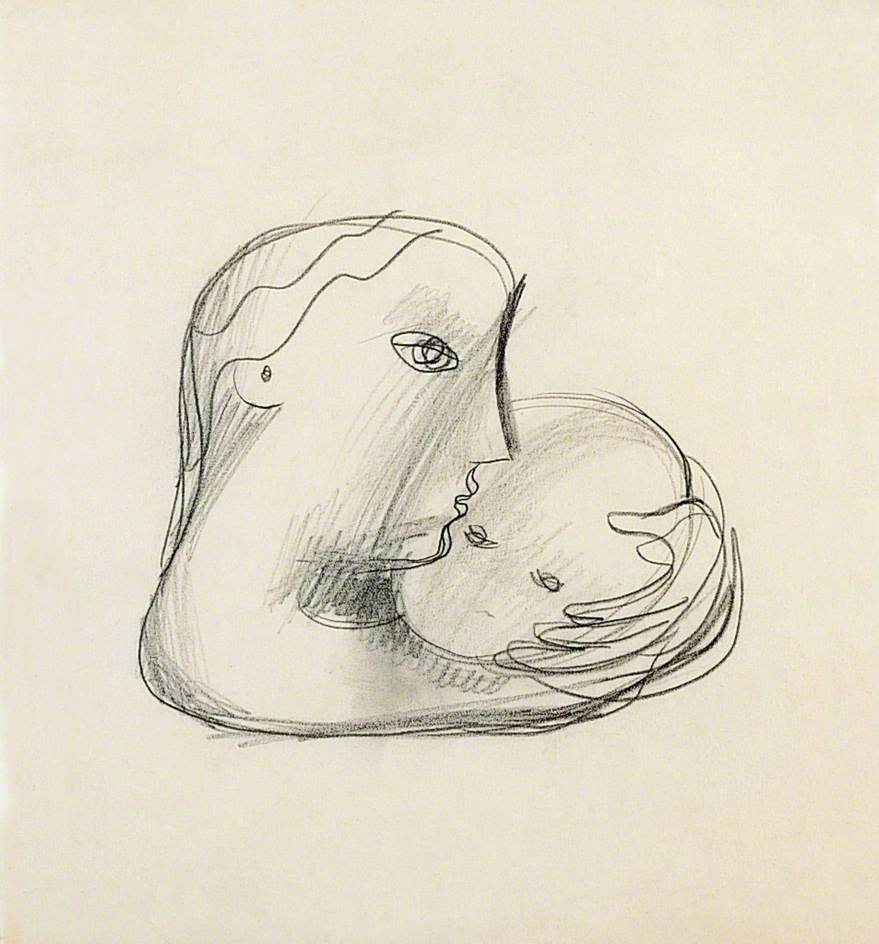 Two Heads (Mother and Child)