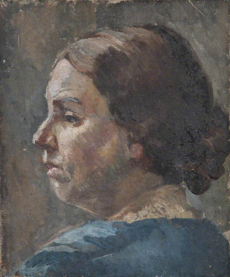 Head Study of an Unknown Woman