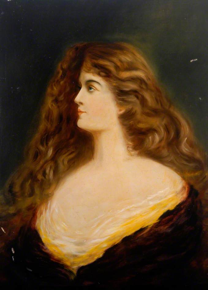 Portrait of a Lady with Long Hair* | Art UK