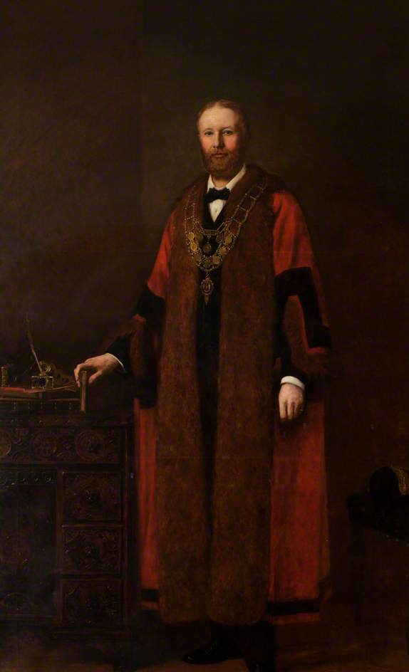 Colonel John Morgan, JP, High Sheriff of Brecknockshire, Mayor (1887–1889)