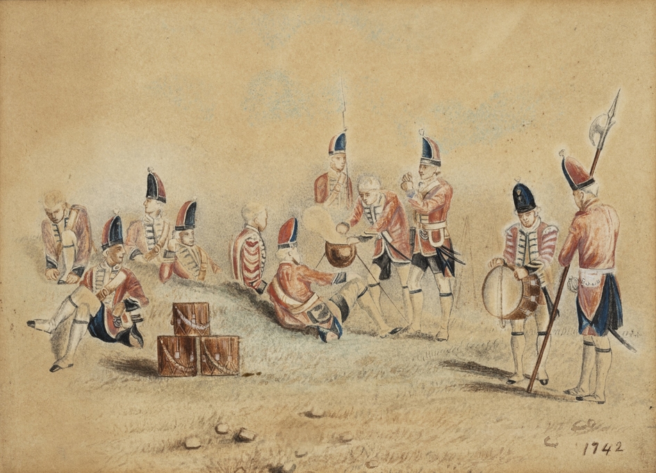 Drummer, 1742