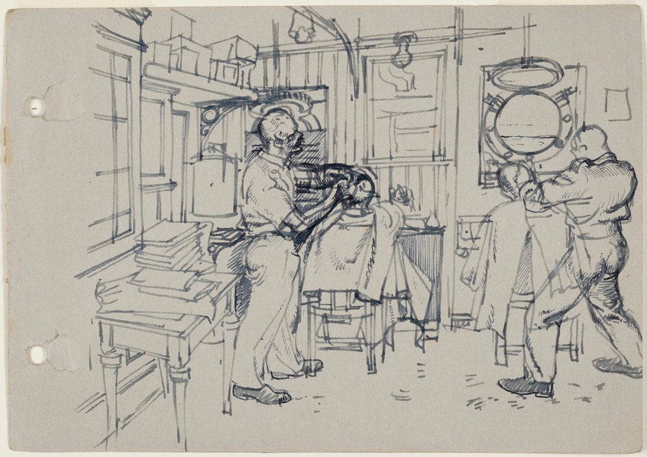 Barber’s Shop at Sea
