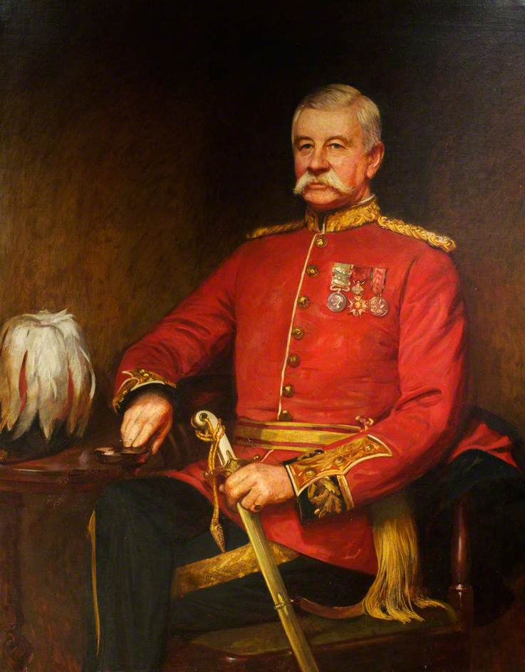 Major-General William Allan (1832–1918), 41st Regiment, Colonel of The Welch Regiment (1904–1918)