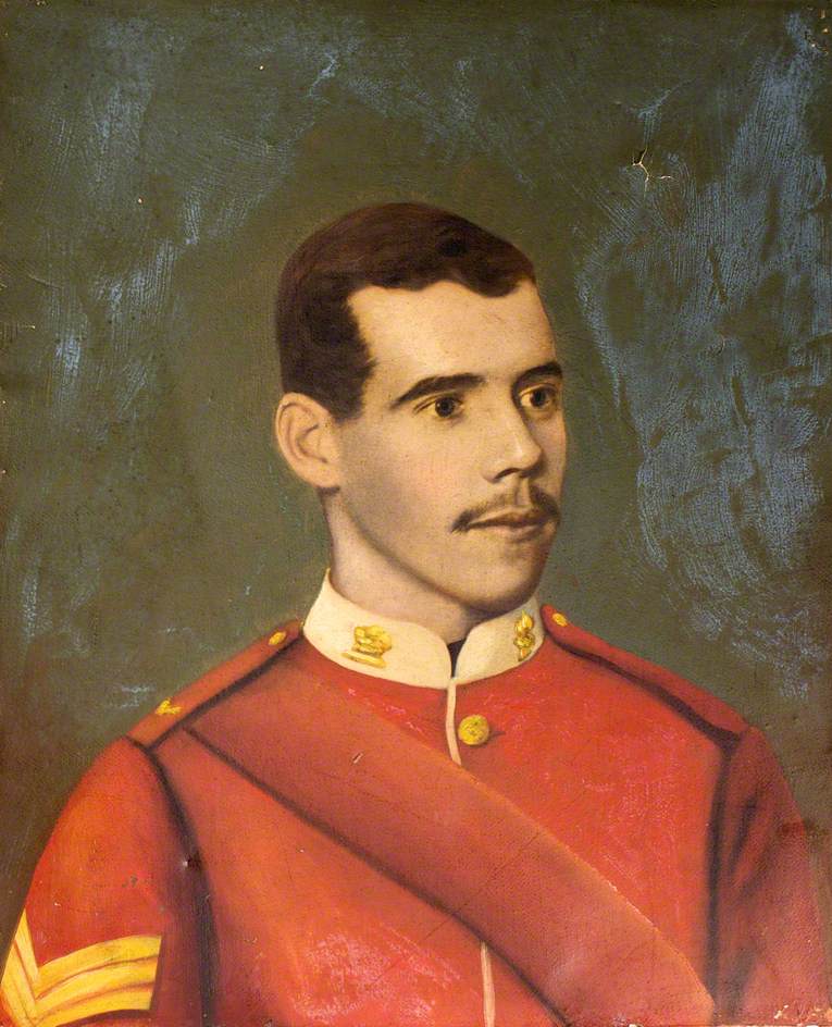 Portrait of a Sergeant of The Welch Regiment