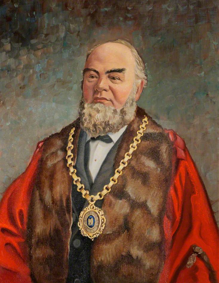 Portrait of an Unknown Mayor in Robes