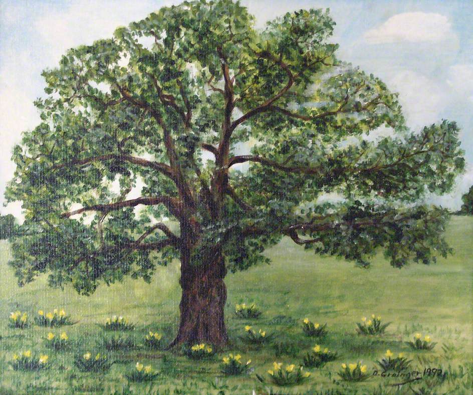 Tree with Daffodils