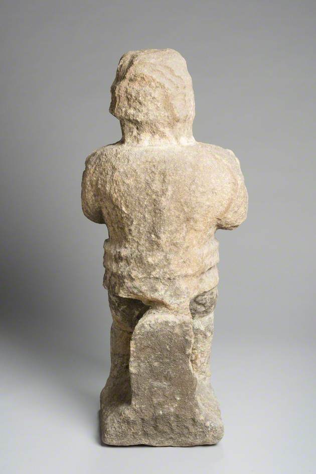 Male Figure with Arms Raised*