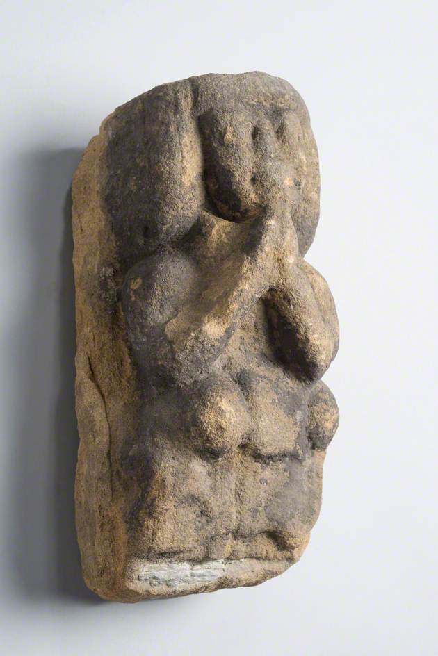 Corbel Depicting a Female at Prayer