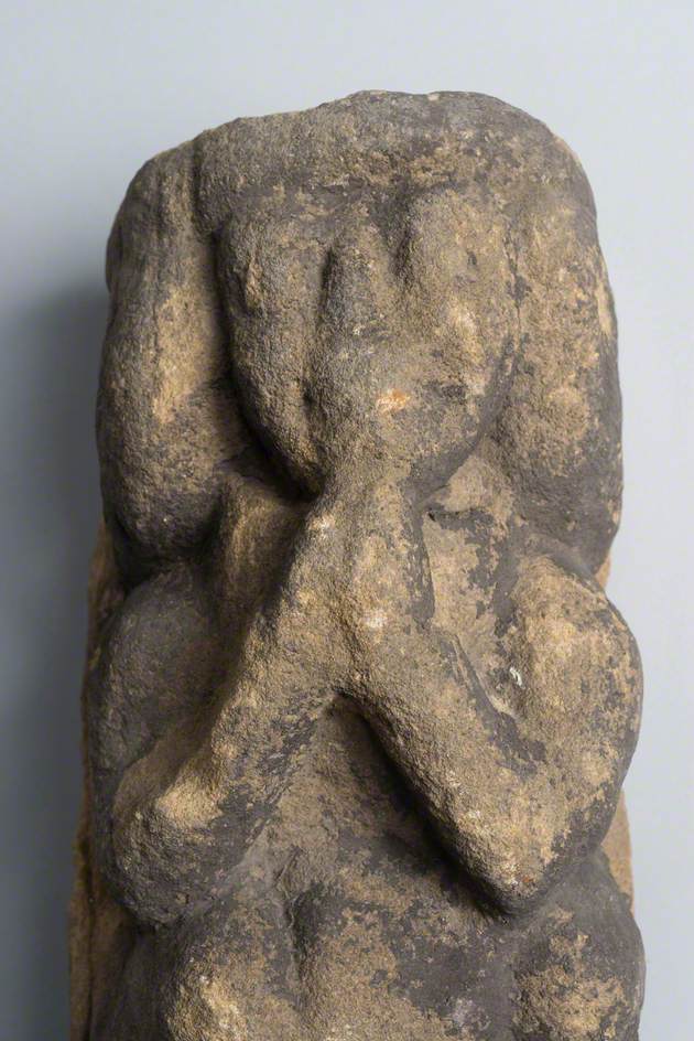 Corbel Depicting a Female at Prayer