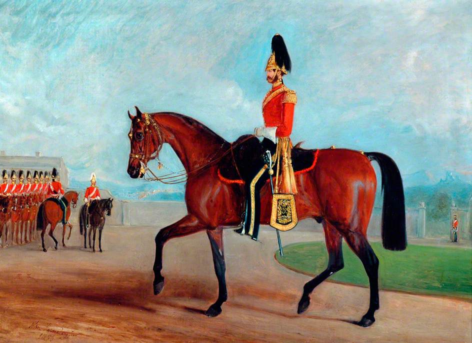 Lieutenant Colonel Arthur Bentinck, Commanding the 7th (Princess Royal's) Dragoon Guards (1854–1857)