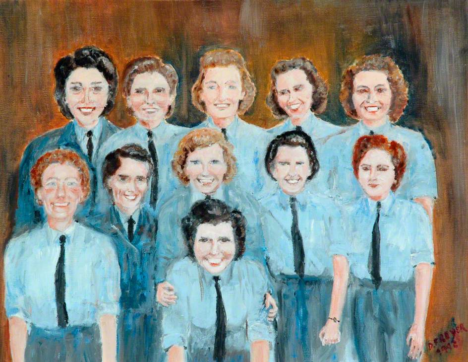 Women's Auxiliary Air Force Drivers of 58 and 502 Squadrons, St David's, 1944