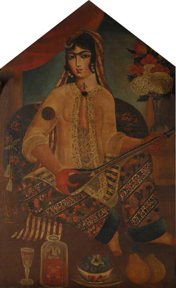 A Qajar Dancing Girl