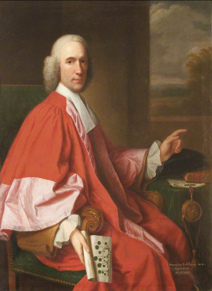 Humphrey Sibthorp (1712–1797), MD