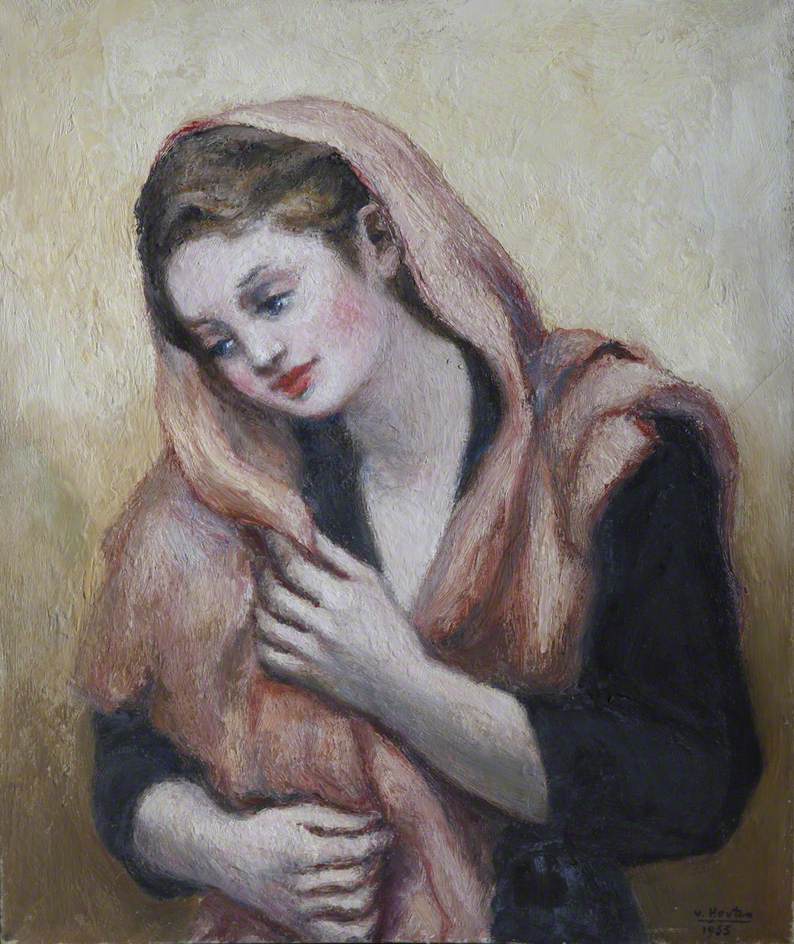 Lady with a Pink Shawl