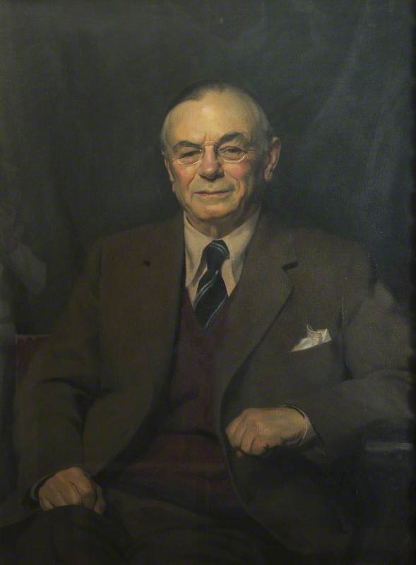 The Right Honourable L. S. Amery (1873–1955), CH, 1st Lord of the Admiralty (1922–1924), Secretary of State for the Colonies (1924–1929), for Dominion Affairs (1925–1929), and for India and Burma (1940–1945), Rhodes Trustee (1919–1955)