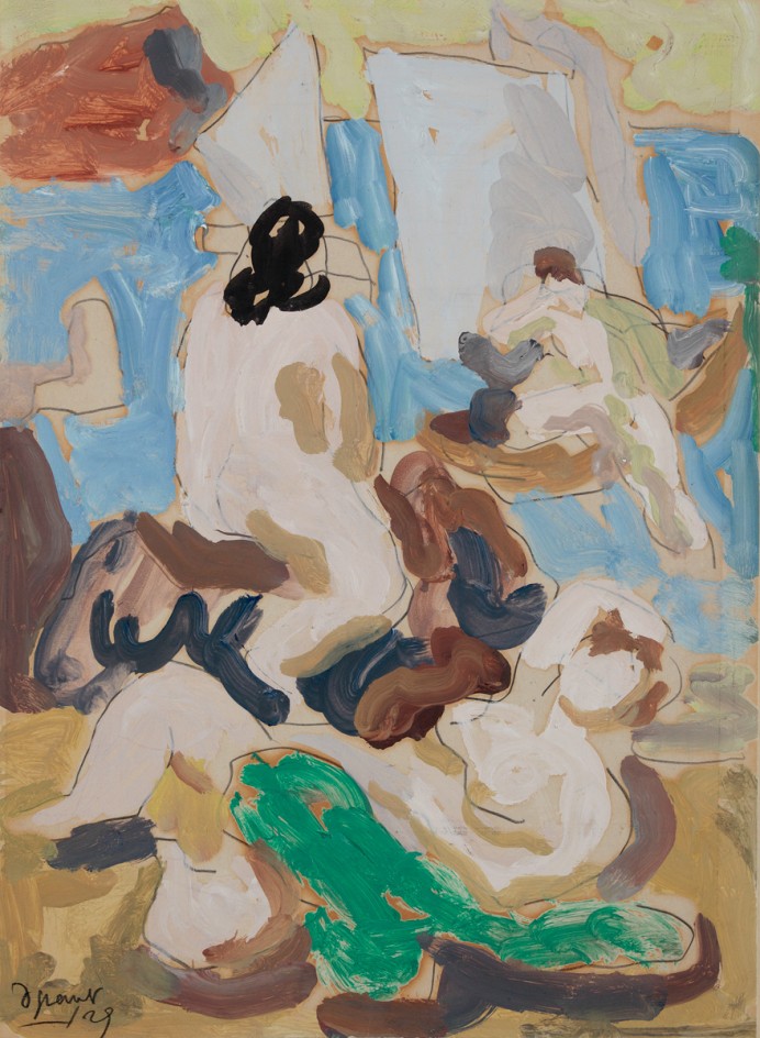 Figures Bathing