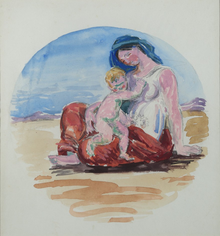 Nymph with Child
