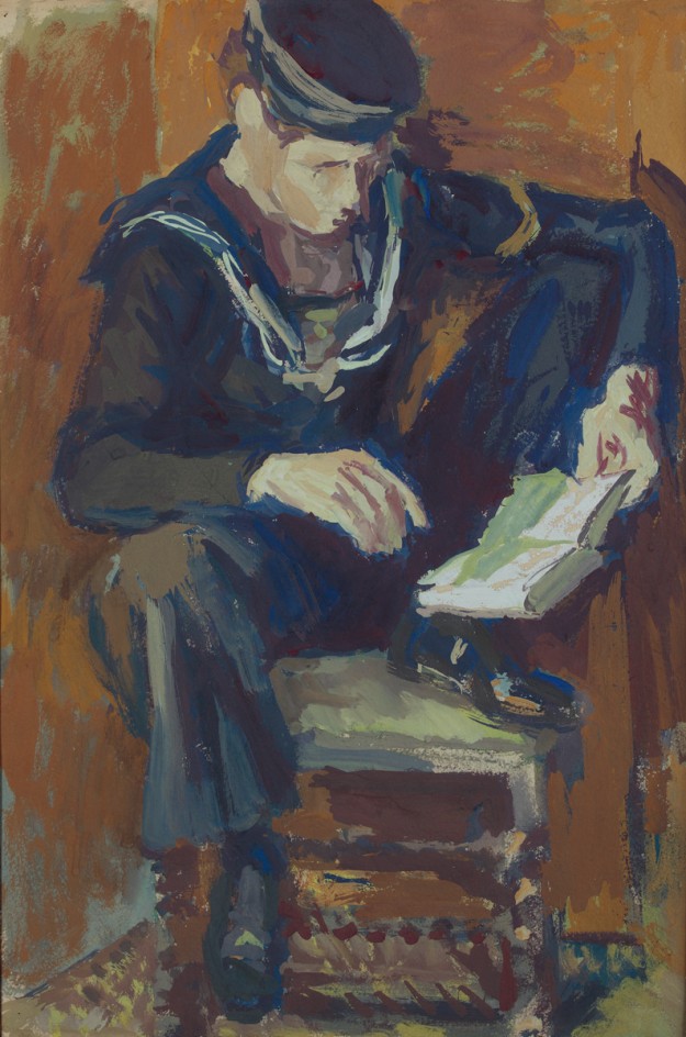Young Sailor Reading