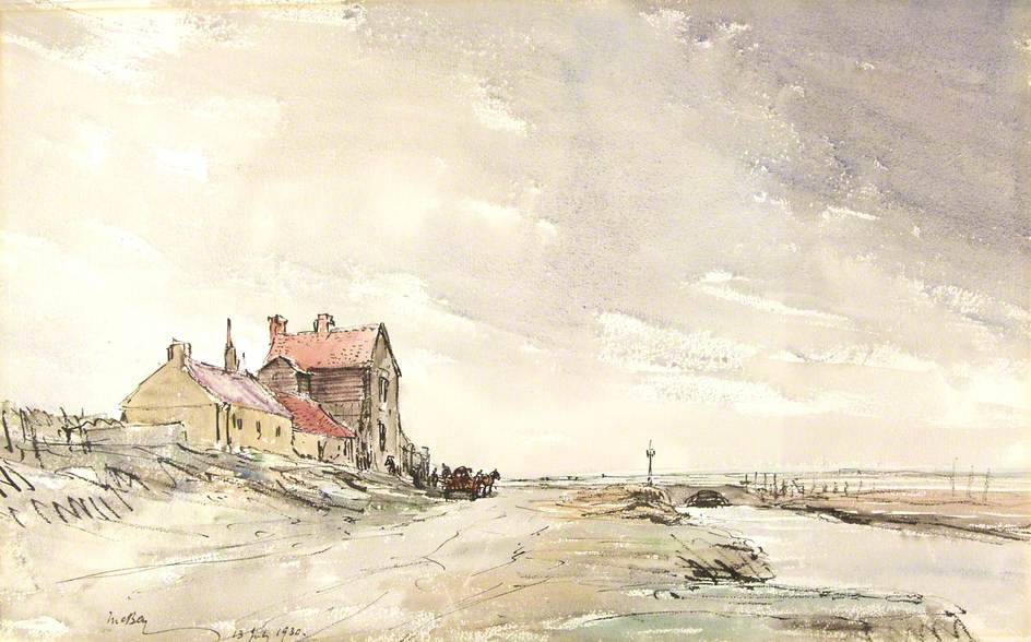 Salthouse on the Norfolk coast