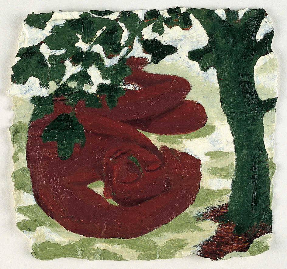 Nathaniel (asleep under a fig tree)