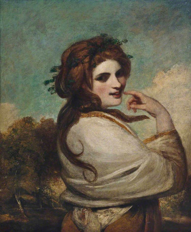 Studio Portrait of Emma, Lady Hamilton, as Bacchante