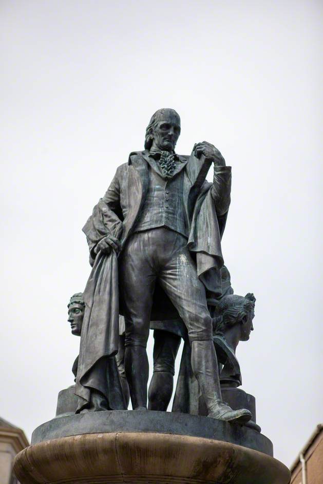 John Wilson and Robert Burns Monument
