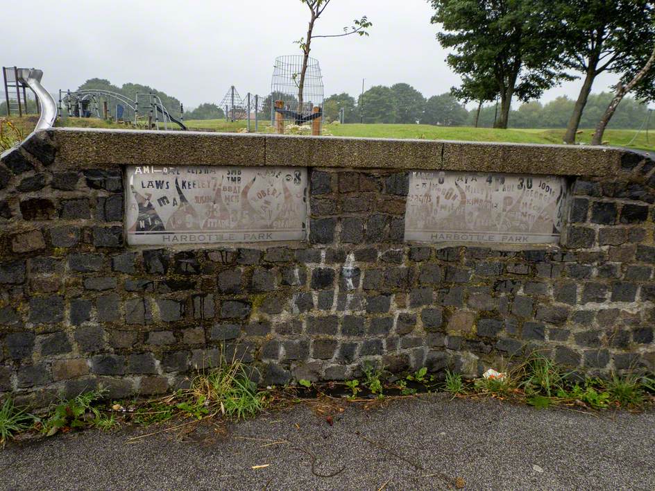 Harbottle Park Entrance Area