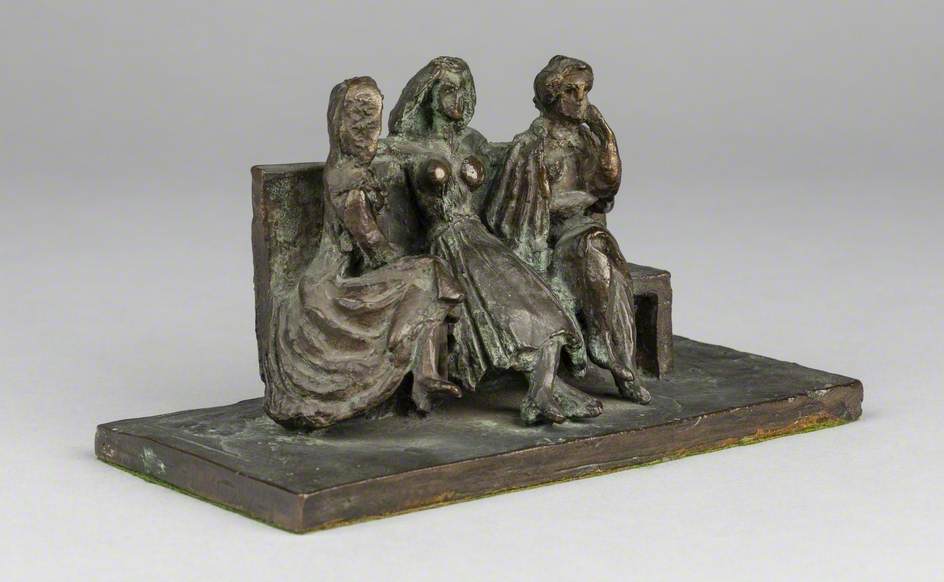 Three Women on a Bench*