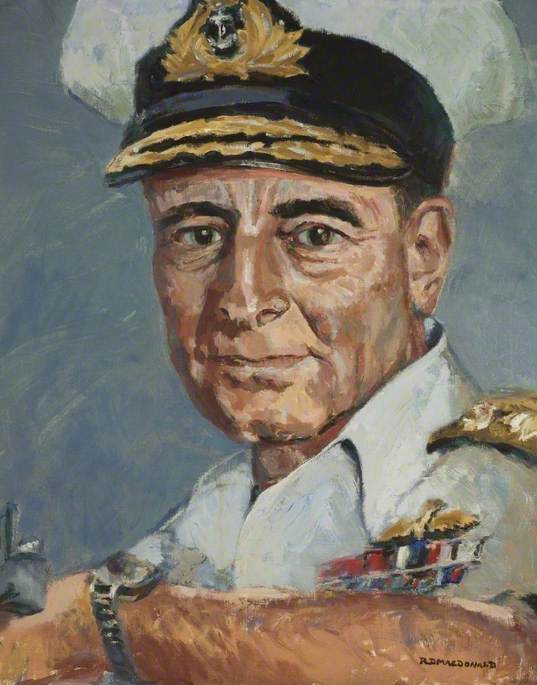 Admiral Sir Frank Hopkins (1910–1990), KCB, DSO, DSC, DD