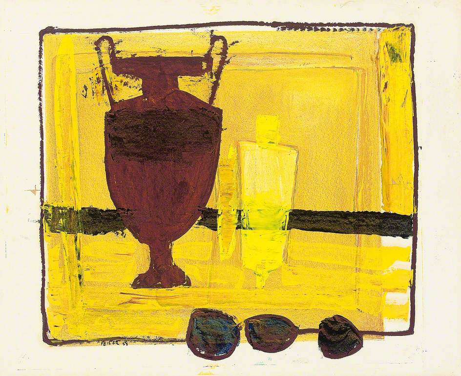 Abstract with Urn