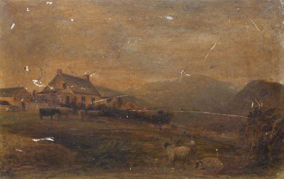 Landscape with Cattle and Sheep