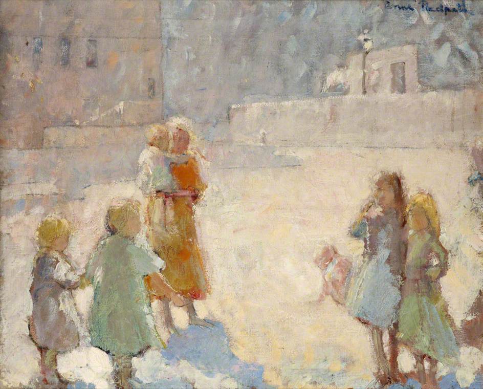 Street Scene with Children