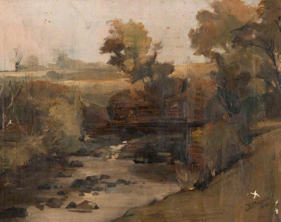 Countryside with a Stream