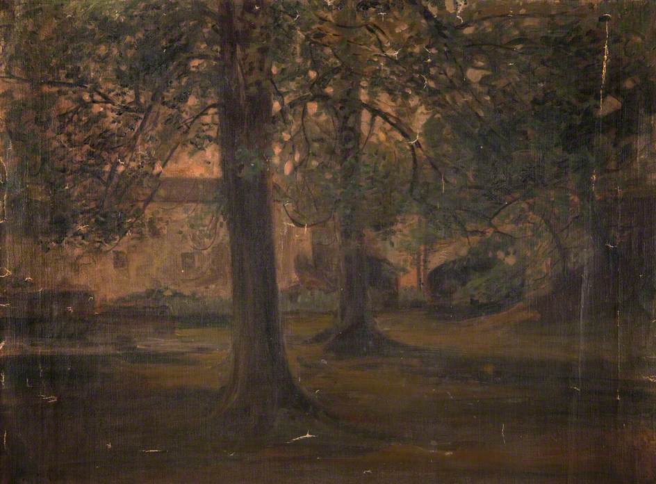 Mill behind Trees