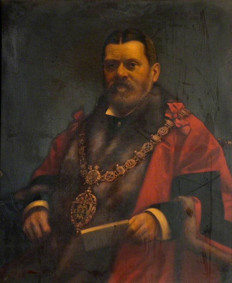 Alderman Issac Griffiths, JP, Wednesbury Corporation Mayor (1908–1909)