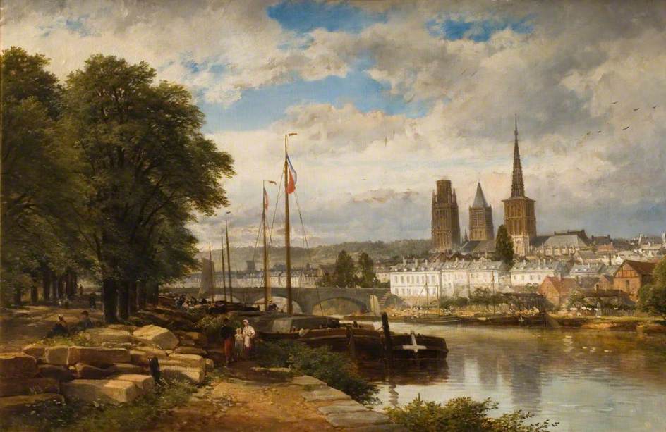 River Scene, Rouen