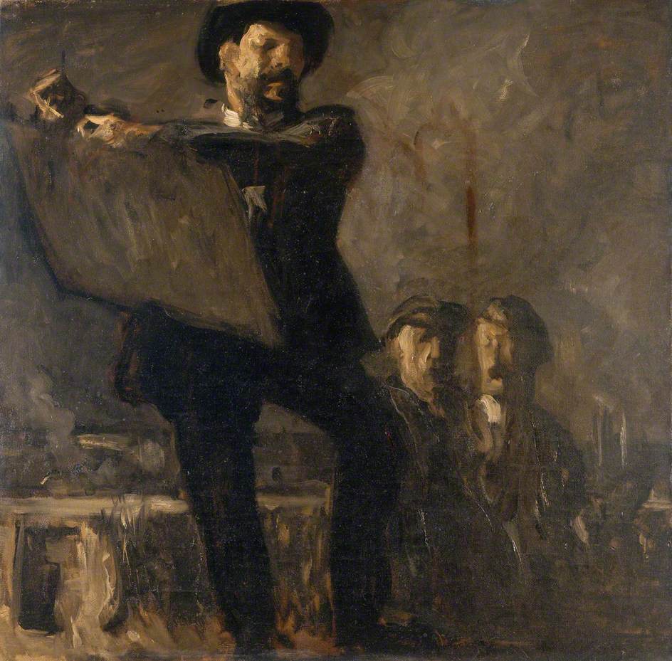 Self Portrait with Miners