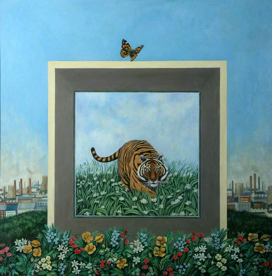Tiger Mirror Box