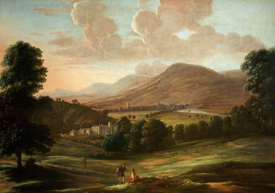 A Panorama of Monmouth with Troy House, c.1672