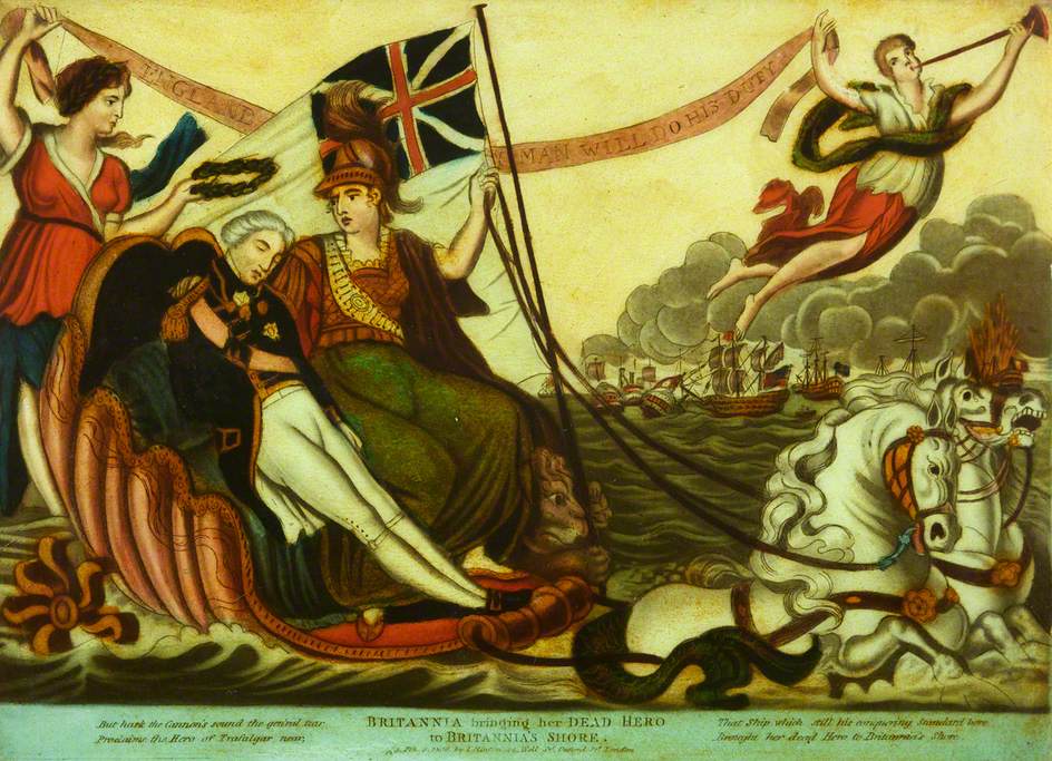 Britannia Bringing Her Dead Hero Ashore