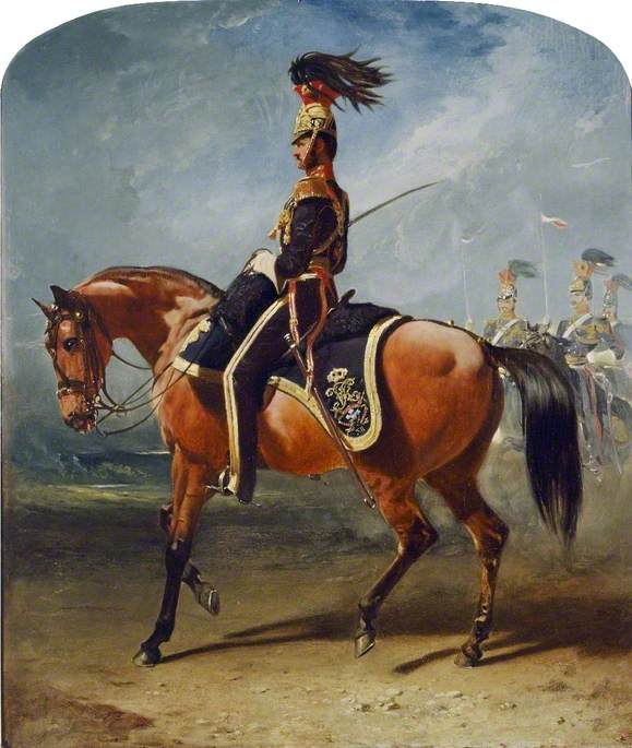 Charles Sabine Thellusson (1822–1885), as Captain, 12th Royal Lancers