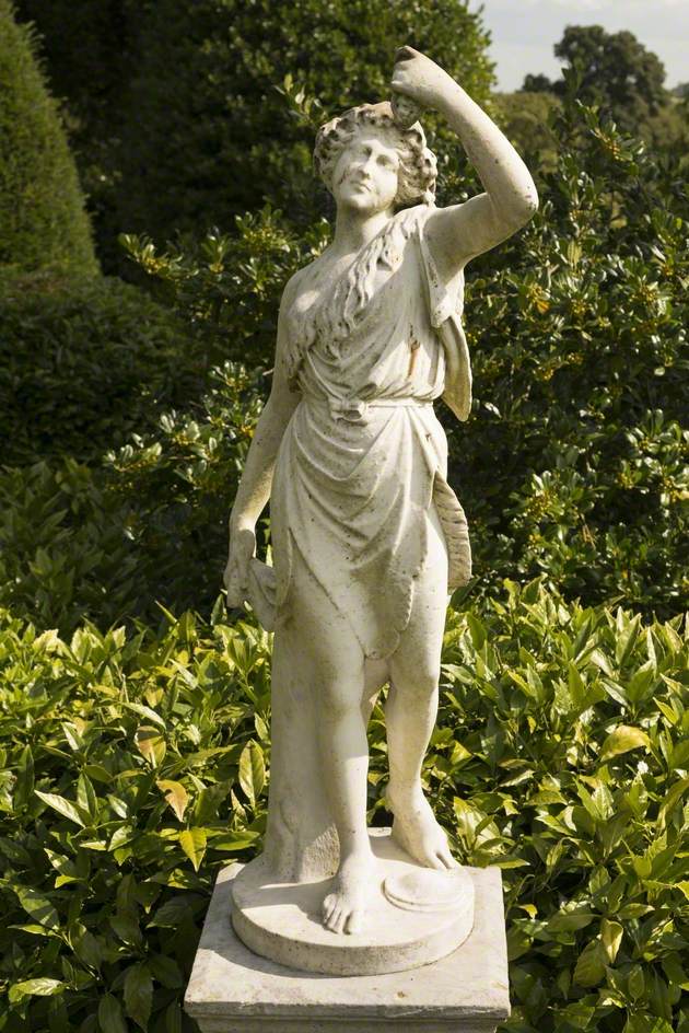 Bacchante with Grapes