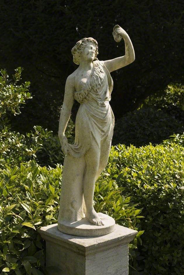 Bacchante with Grapes