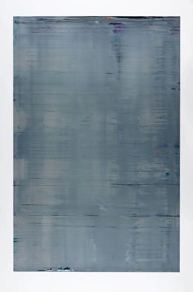 Abstract Painting (Grey) (880-3) (Abstraktes Bild (Grau) (880-3))