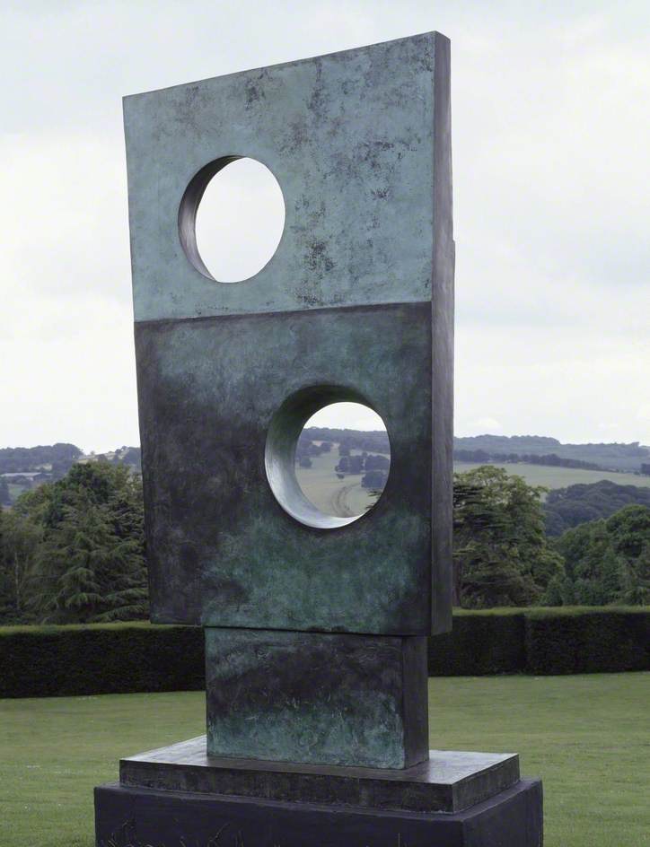 Squares with Two Circles
